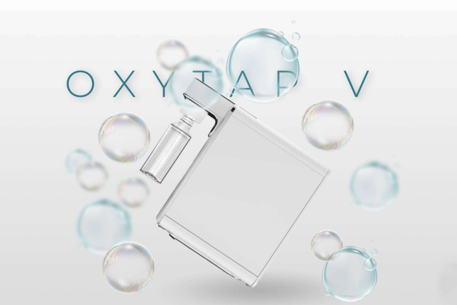 OxyTap O2 presents a new method for improving well-being by drinking oxygen-infused water
