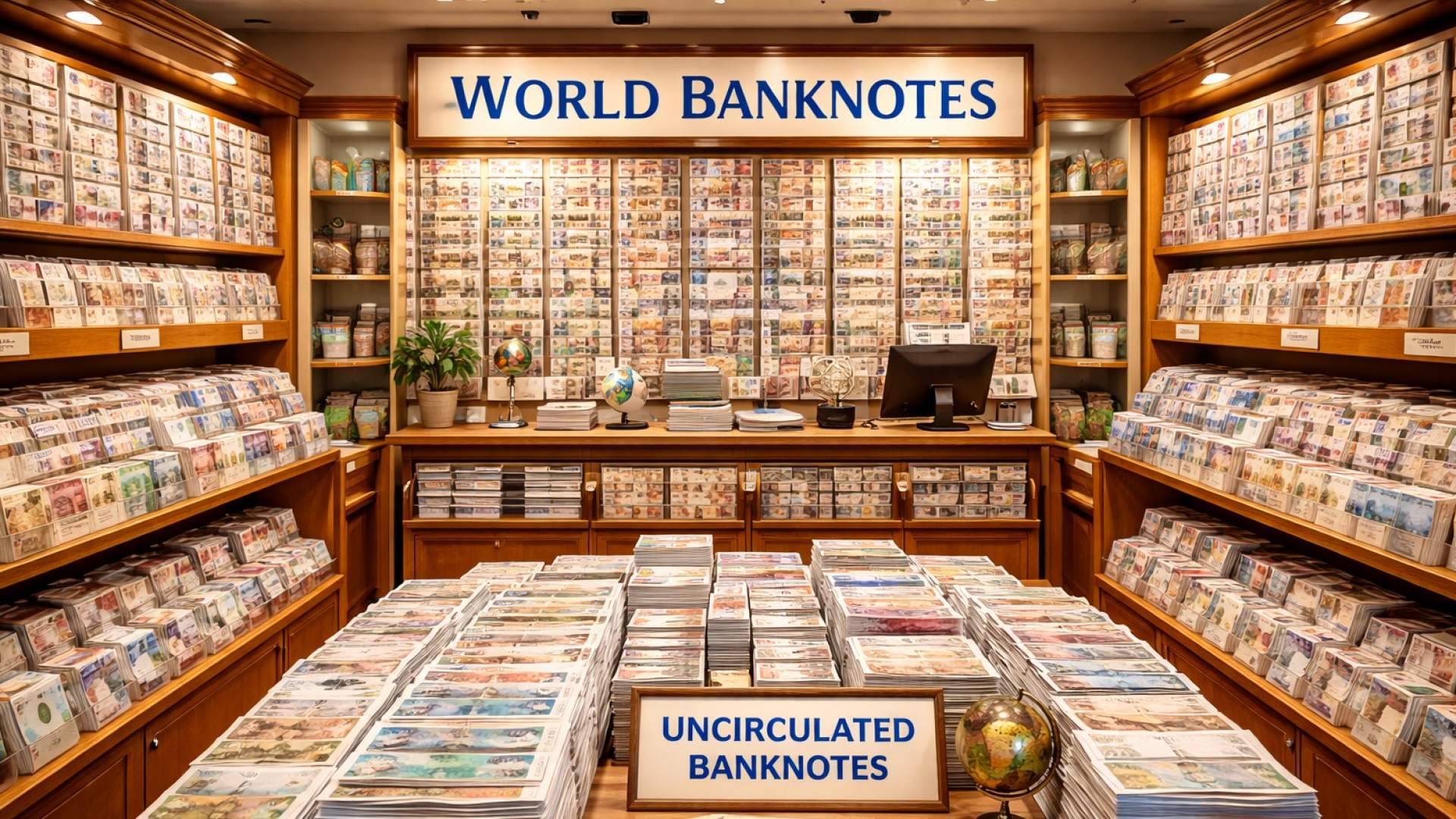 UNCNOTE transforms banknote collecting with one of the world's largest catalogues of uncirculated banknotes